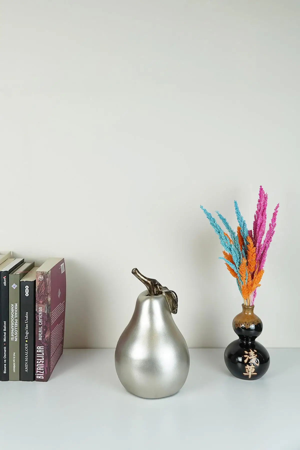 

Glazze Decorative Tumbled Pear Silver 25x15cm