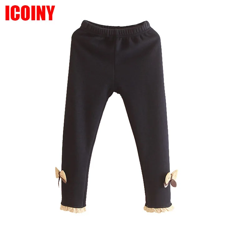 Леггинсы для маленьких девочек 2020 зимние брюки карандаш детская одежда