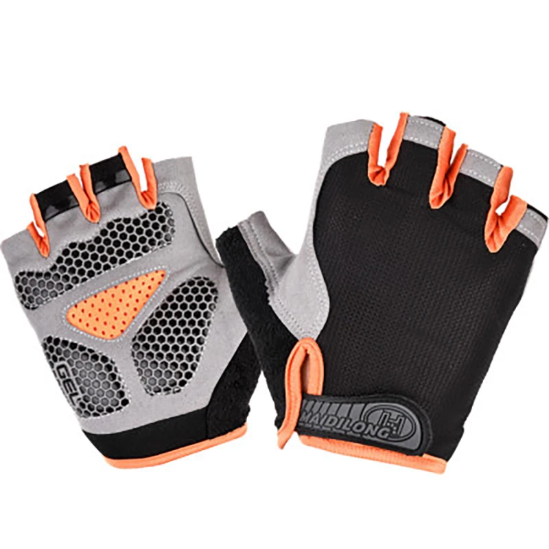 

Spring And Summer Outdoor Cycling Gloves Non-slip Breathable Shockproof Gloves Fingerless Half Bike Riding Gloves