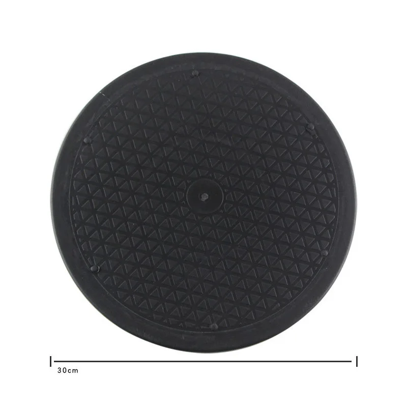 

The new 360-degree manual flat plastic turntable art sculpture tool turntable TV turntable 30CM