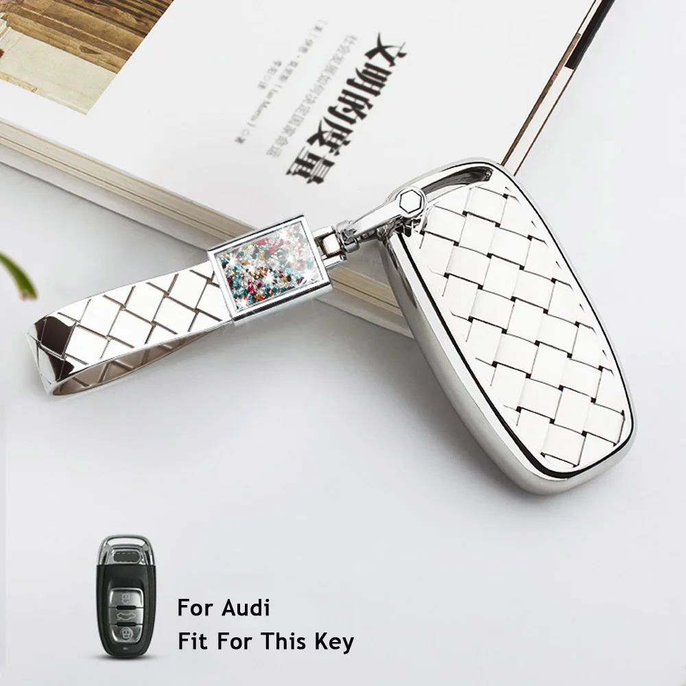 

Car TPU Remote Smart Key Cover Fob Case Shell For Audi A1 A3 A4 A5 A6 A7 A8 Quattro Q3 Q5 Q7 2009 2010 2011 2012 2013 2014 2015
