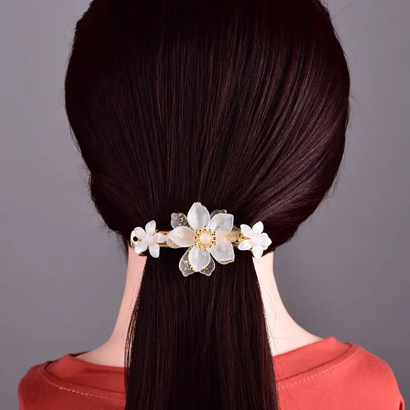 

Hair Barrettes Acetate for Women Vintage Hair Grip Large Hair Barrette Hairpins Hair Accessories Hair Clip Christmas Gift