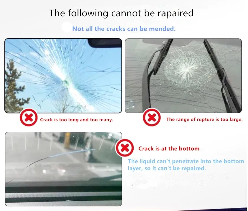 Набор для ремонта ветрового стекла набор |