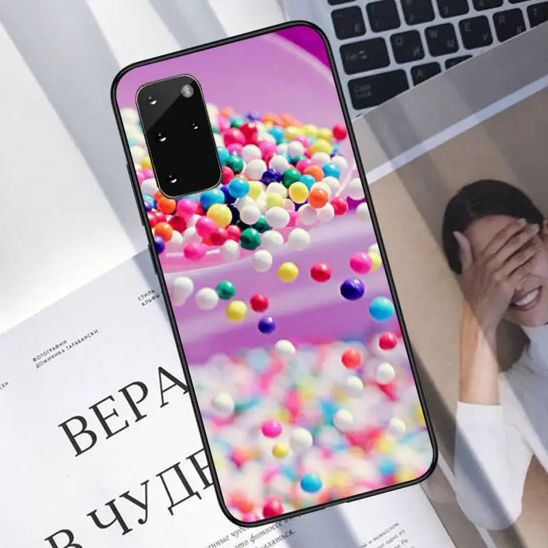 

Rainbow Candy Phone Case For Samsung Galaxy S8 S9 S10 Plus S10E Note 3 4 5 6 7 8 9 10 Pro Lite cover