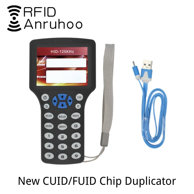 Новый английский репликатора Дубликатор RFID 13 56 МГц NFC смарт кард ридер с двойным
