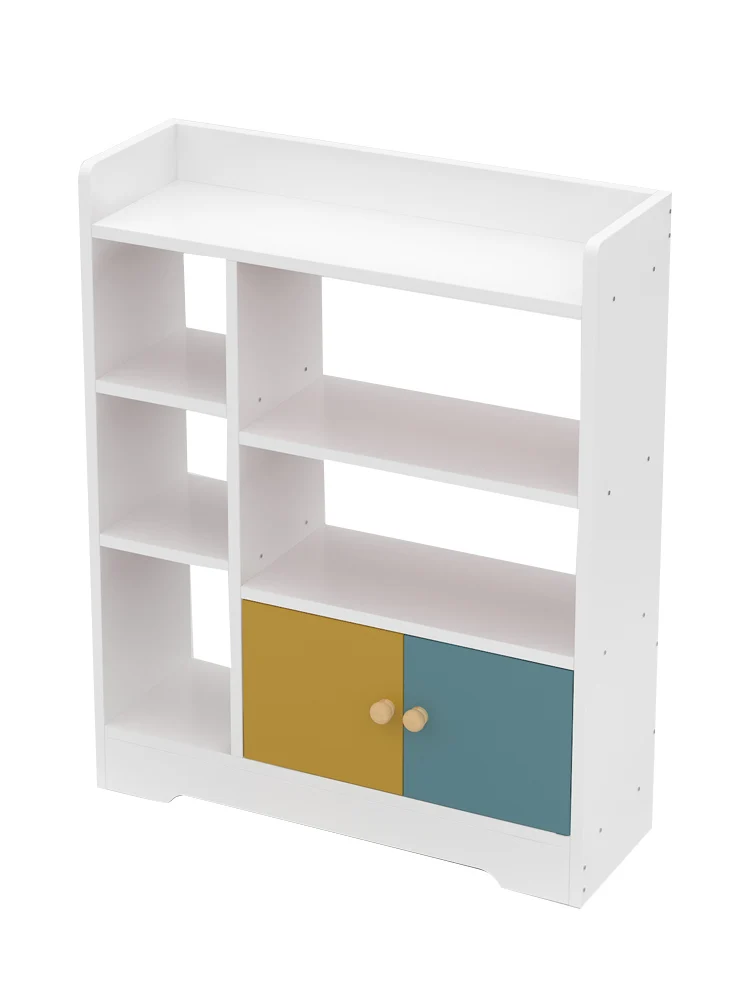 

Diversified storage design bookshelf simple large capacity floor bookcase living room storage rack wide desktop modern simple st