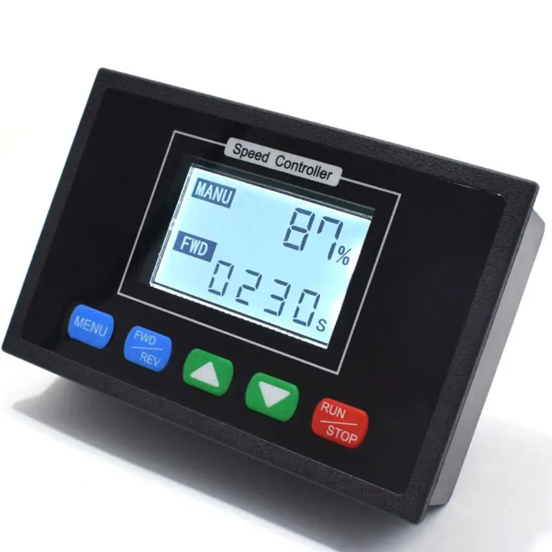 

Digital 0~100% PWM Motor Speed Controller DC 12V 24V 36V 48V 40A Time Reversible 425D