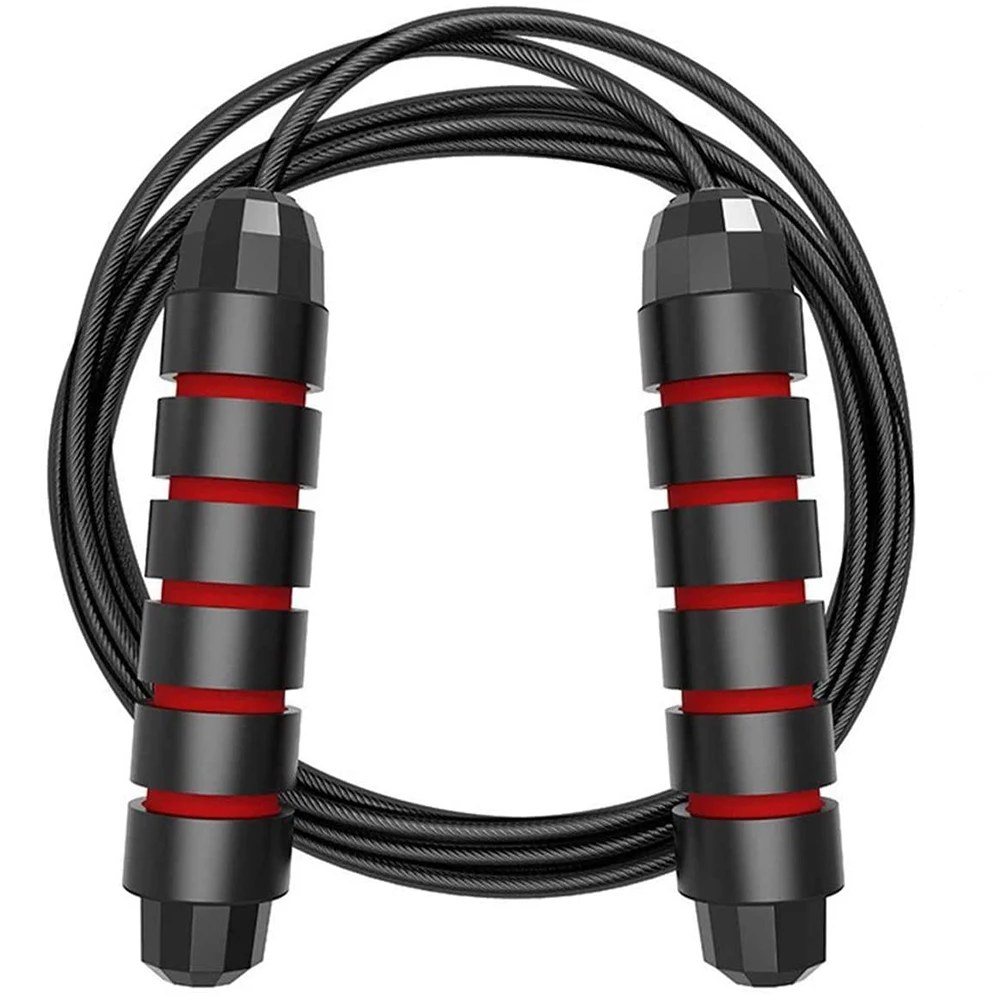 

New Portable Jump Rope Tangle-Free Ball Bearing Fast Skipping Rope Speed Training Crossfit Gym Exercise Home Outdoor