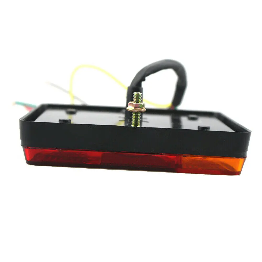 

Pair 12V Waterproof 8 LED Car Truck Tail Light Rear Lamp Brake Stop Reverse Warning Lights Taillamp For Trailer Caravans Boats