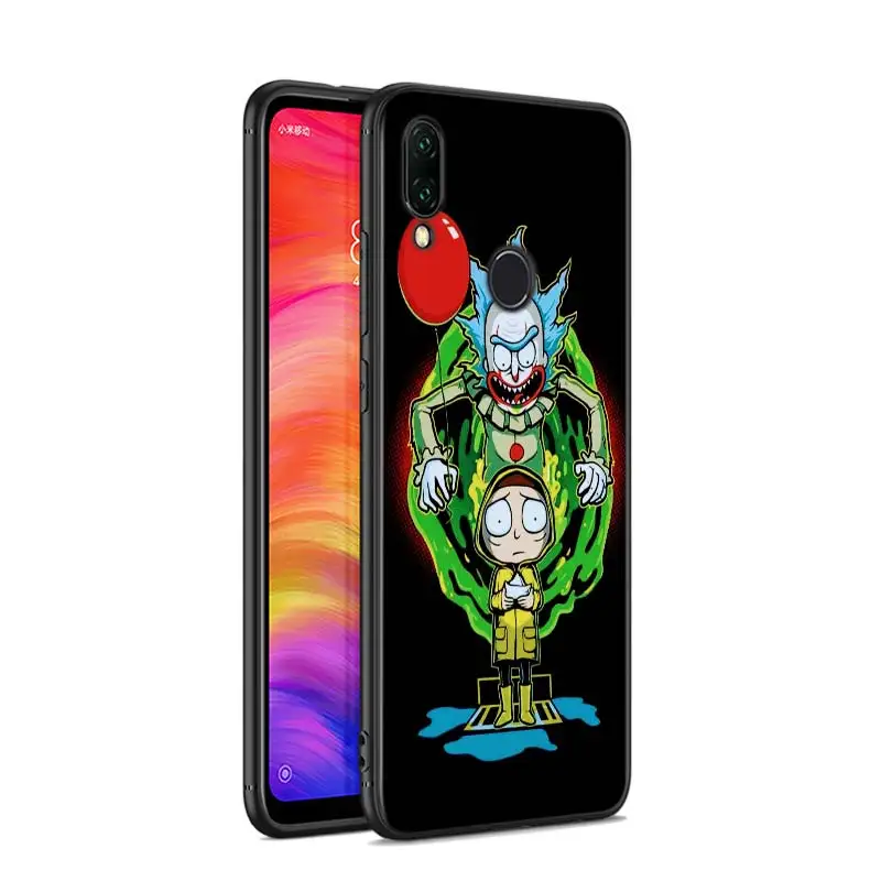 Черный силиконовый чехол Рик и Морти модный для Xiaomi Redmi Note 8 7 6 5 4X4 K20 Pro 7A 6A 6 S2 5A Plus чехол для телефона - Цвет: Style 11