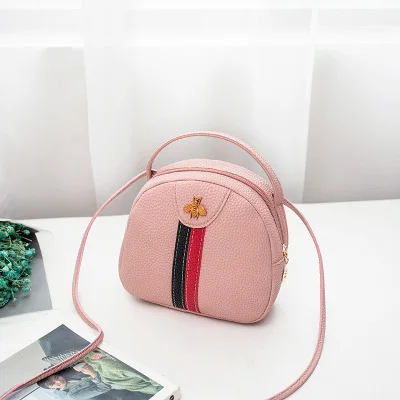 

The new PU texture shoulder strap shoulder messenger small bag wild fashion shell bag storage handbag
