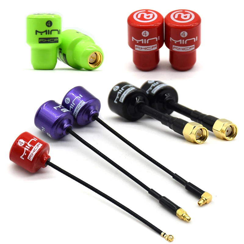 Mini RHCP 5 8G Lollipop 4 антенна с высоким коэффициентом усиления дБи FPV