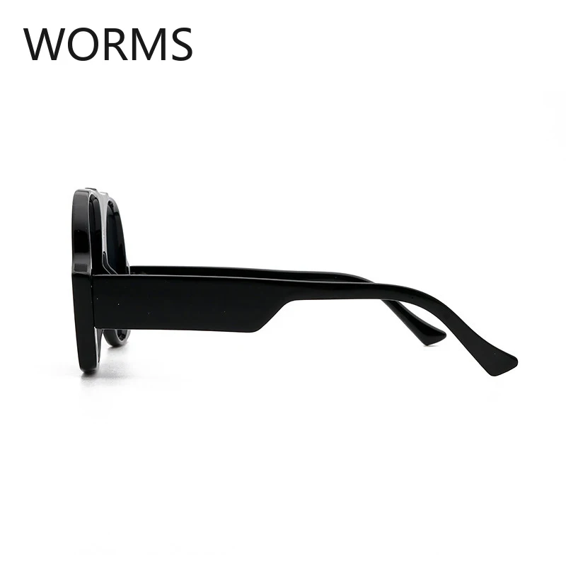 

New European and American modern retro avant garde men's and women's fashion large frame sunglasses glasses