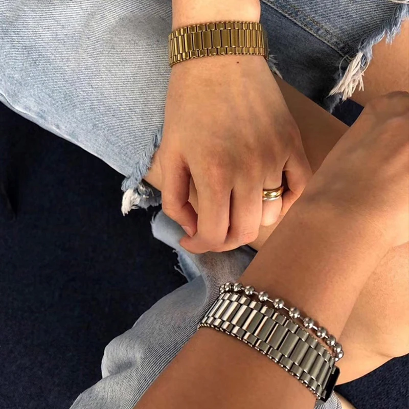 

Золотой кубинский браслет 316L браслет из нержавеющей стали золотые мужские браслеты ювелирные изделия джентльмена
