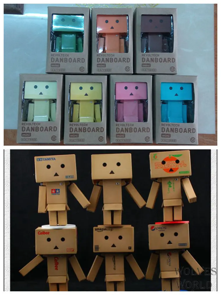 Набор для гаража четырехлистная сестра бумажная коробка люди Danboard мини маленькое предприятие картонная фигура квалифицированный Гараж Комплект