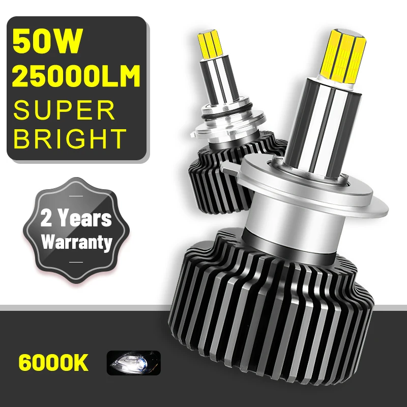

СВЕТОДИОДНЫЕ Фары H4 H7 LED 360 25000LM CSP Дальний свет 9012 HIR2 H1 H11 H8 H9 9005 9006 HB3 HB4 100W Auto 4300K 6000K 8000K ближний свет