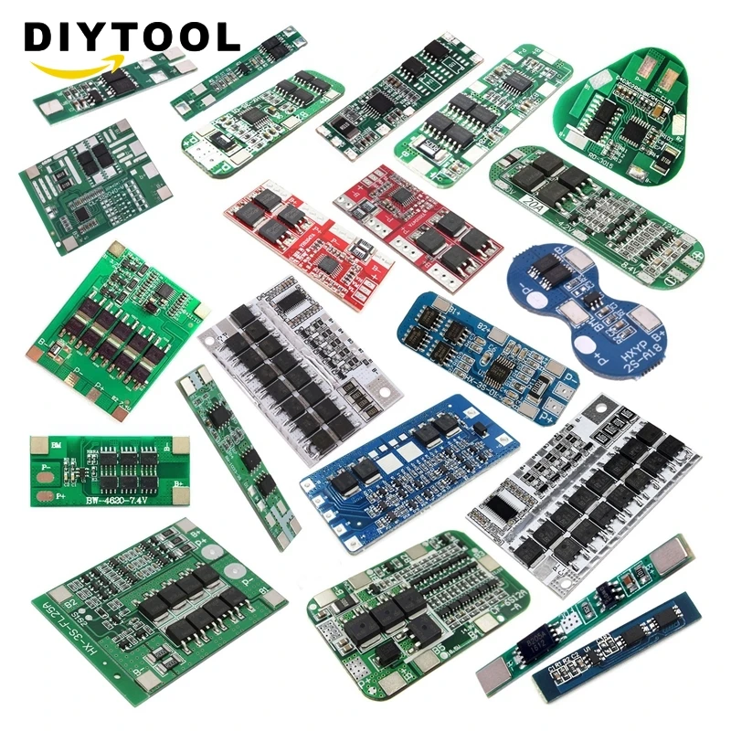 

2S/3S/4S/6SPacks BMS PCB Protection Board For 18650 Li-ion Lithium Battery Cell