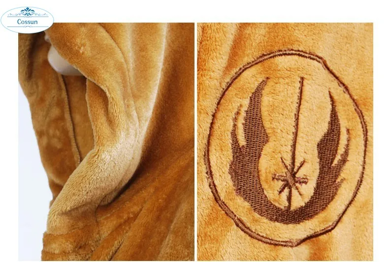 

Cossun Star Bathrobe Robes Cosplay Costumes Galactic Empire Jedi hoodies Masquerade Carnival party pajama Sleepsuit