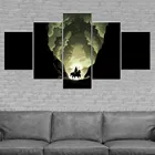 5 панельных картин с изображением игры Тень цветуса, холст с напечатанным рисунком, декор для гостиной, настенная игра, картина, плакат, холст, оптовая продажа