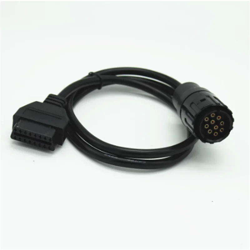 Для BM W ICOM D Кабель ICOM-D мотоциклы 10 Pin адаптер 10Pin для 16Pin OBD2 OBDII Диагностический