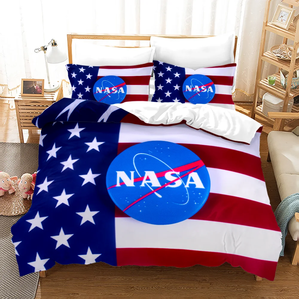 American Flag Bedding Set Fashion 3D Printed Comforter Luxury Duvet Cover Bed Linen Queen King Single Size Dropshipping | Дом и сад