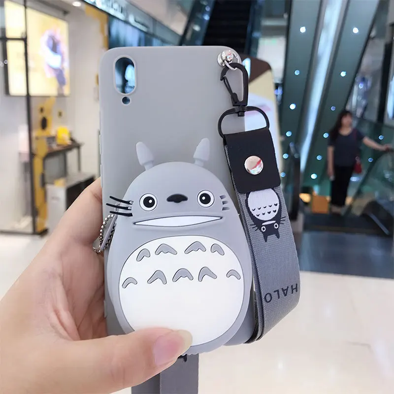 GrayCat Gray Мягкий силиконовый чехол с 3D кошельком из мультфильма «сделай сам» корпус для Huawei P10 Plus P9 Lite mini P8 Lite - Цвет: GrayCat Gray