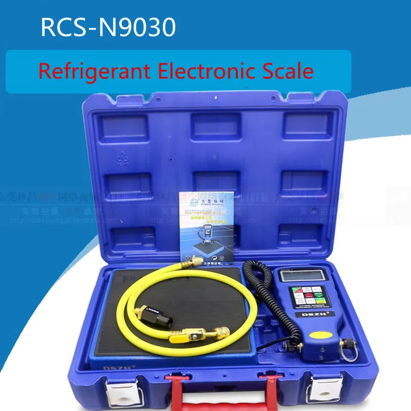 RCS N9030 HVAC/Refrigerants Large Flow Programmable Precision Electronic Digital Balance Scale Calibration Weight 100KG| |