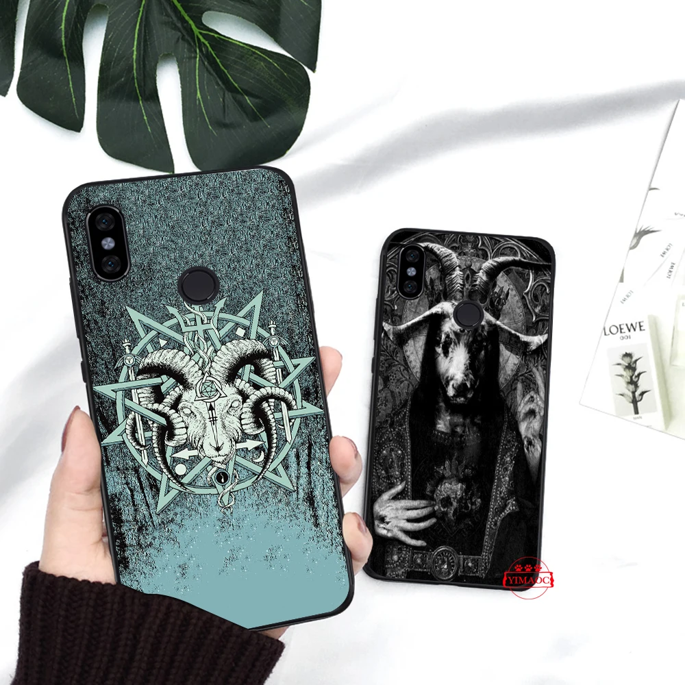 Сатанинских страшно скул силиконовый чехол для Redmi 4A 4X5 плюс 5A 6 Pro 6A 7 7A K20 S2 Go |