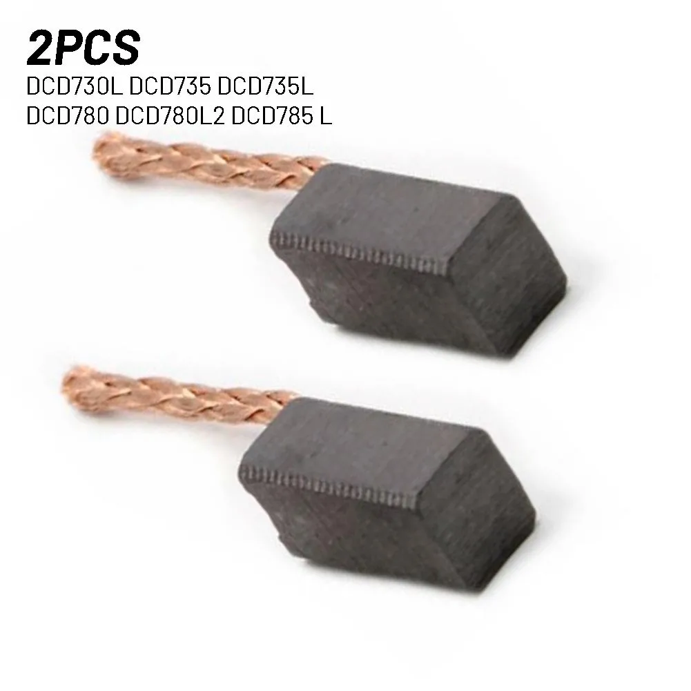 

2PCS Carbon Brushes For DW DCD730L DCD735 DCD735L DCD780 DCD780L2 DCD785 L Power Tool Carbon Brush Electric Hammer Angle Grinder