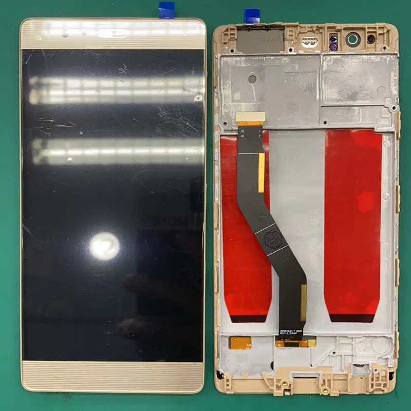 

ЖК-дисплей 5,5 дюйма для HUAWEI P9 Plus с рамкой для Huawei P9 Plus, ЖК-дисплей с сенсорным экраном и дигитайзером в сборе, телефон