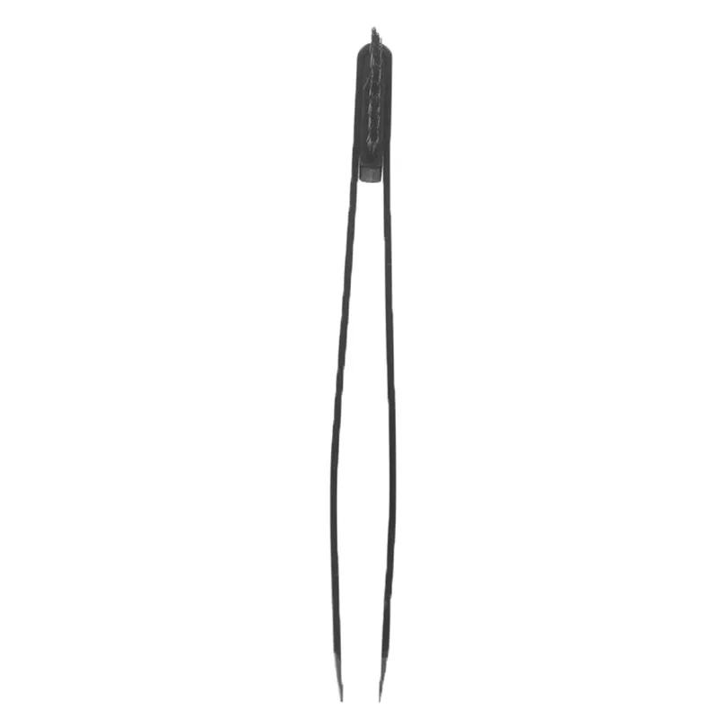 

1PC black Stainless Steel Eyebrow Tweezer + Comb Beauty Hair Slanted Puller Eye Brow Clips Makeup Tool