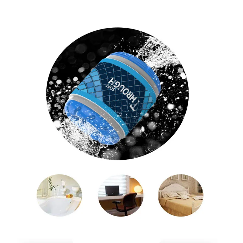 Мастурбатор для мужчин Soft Double с имитацией вагины и анального массажа, тренажер для задержки эякуляции, карманный вагинальный мастурбатор, экзотический секс-продукт.