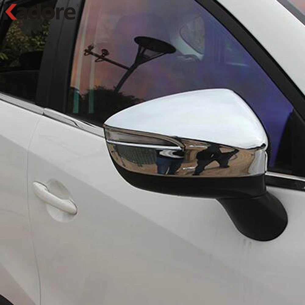 Для Mazda CX 3 CX3 2015 2016 2017 2018 2019 2020 Хромированные крышки боковых дверей для зеркал