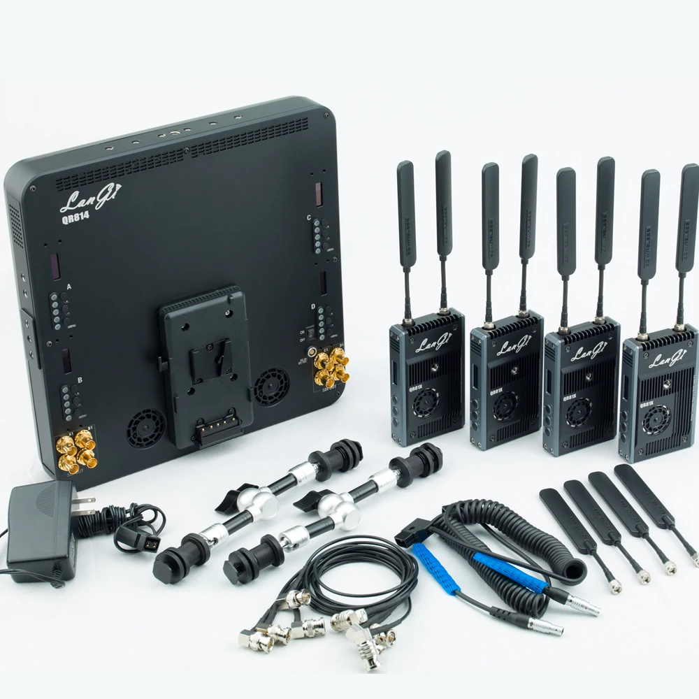Langi Беспроводная передача видео HDMI SDI 1080P transmisor 4TX и 1RX 800 M/2625FT hd sdi система