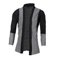 comfy trendy front open men knitted cardigan all matched cardigan sweater front open for daily wear