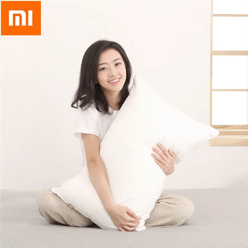 Подушка xiaomi youpin 8H удобная эластичная 3D подушка для шеи хлопковая супермягкая
