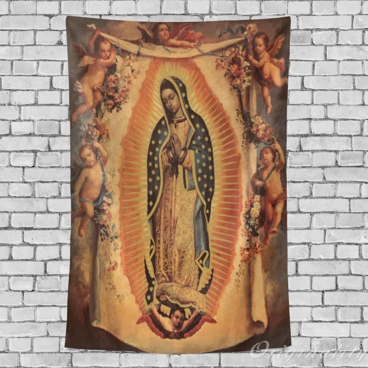 

Holly Mary Blessed Virgin Mary Our Lady Of Guadalupe Mother Of God Wall Hanging For Home Livingroom Dorm
