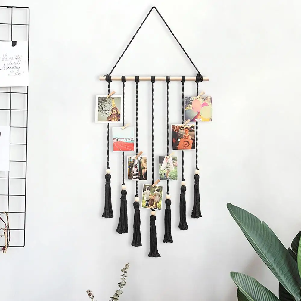 Гобелен для макраме ручной работы настенный хлопковый шнур художественный