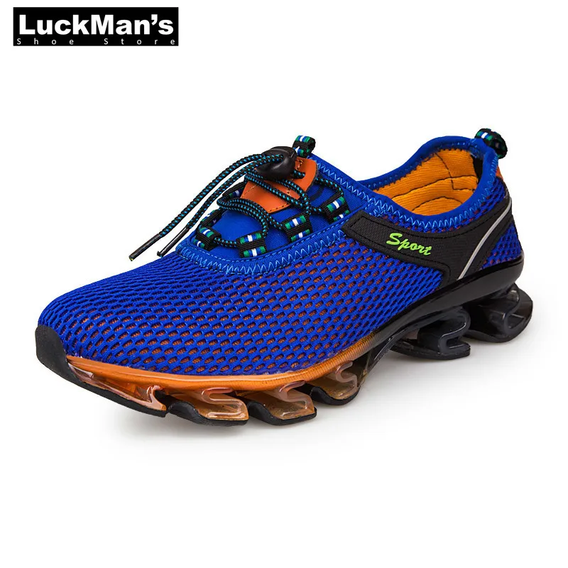 

LuckMan Man Mesh Running Shoes Outdoor Breathable Running Shoes Jogging Sneaker Blade Tourism Trekking Shoes Sports Men