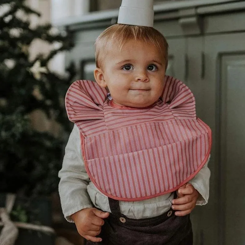 

Cute Flower Baby Bib Stuffs Baby Things Style Angel Feed Pocket Burp Girl Boy Infant Saliva Towel Decorative Dot Print Bibs