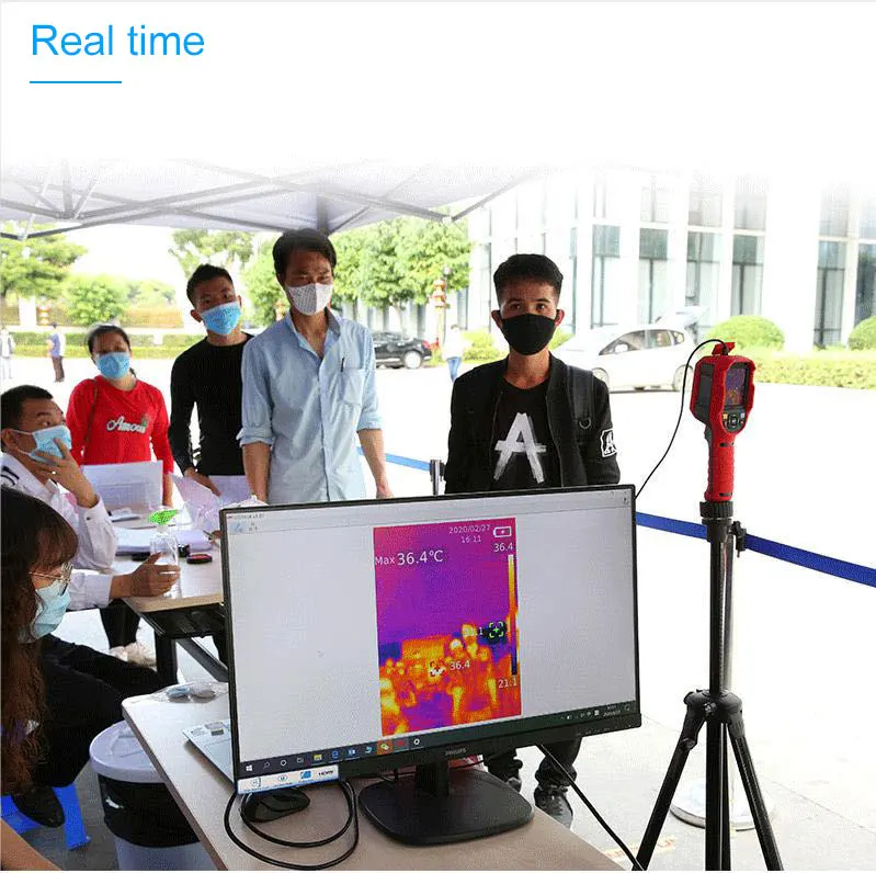 Инфракрасный термометр термограф с изображением камеры 30 ° C ~ 45 детектор