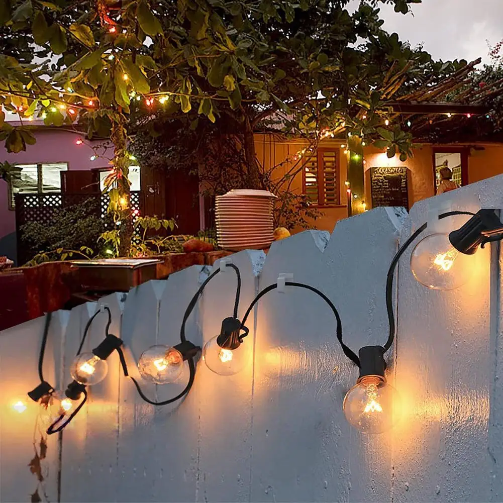 

30PCS Outdoor Light Clip Light Clamps Heavy Duty Large Hooks