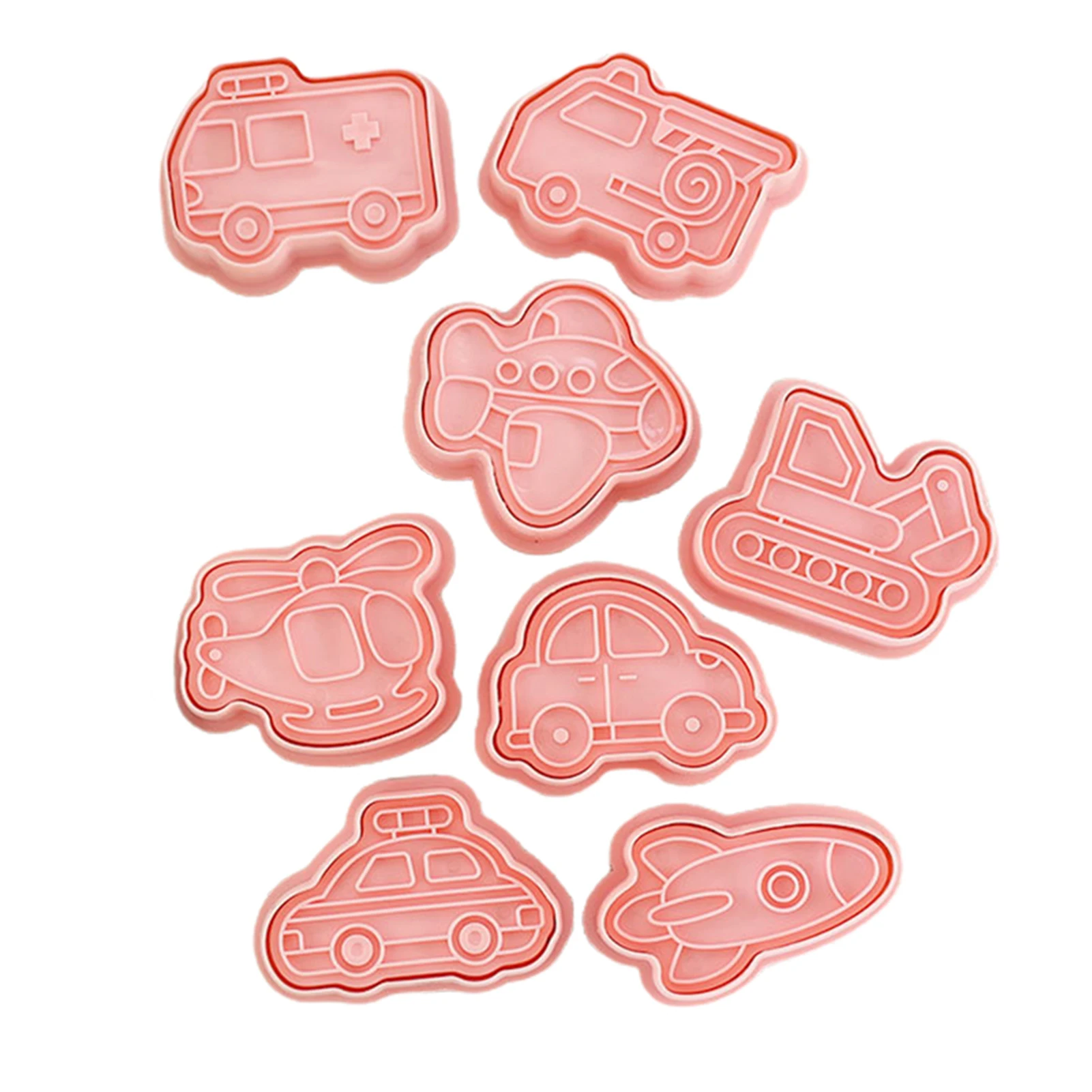 

8 шт./компл. DIY рождественская мультяшная форма для печенья из АБС-пластика Форма для выпечки инструменты для украшения печенья