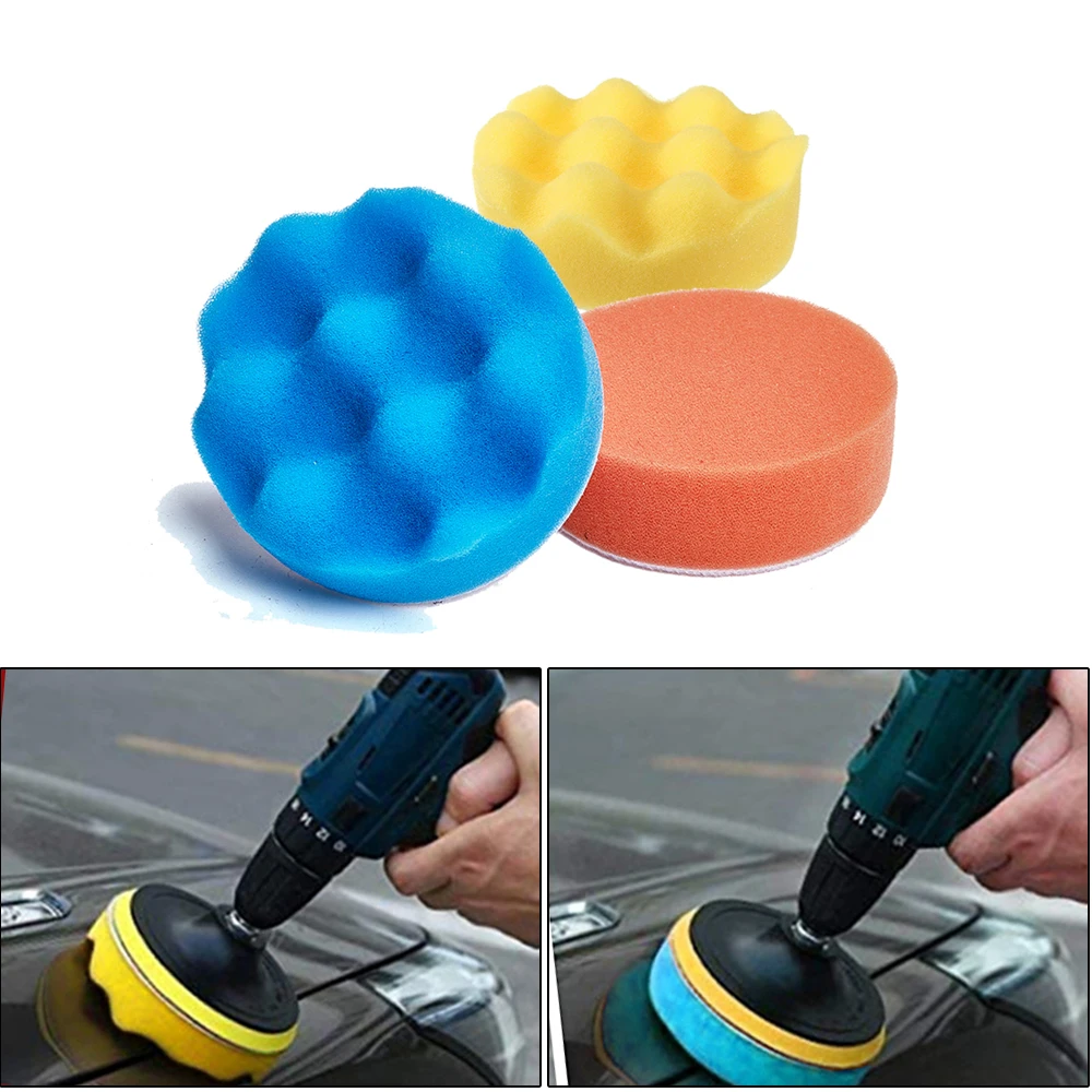 7 шт. Автомобильная полировальная подушка набор для машины полироль автомобиля
