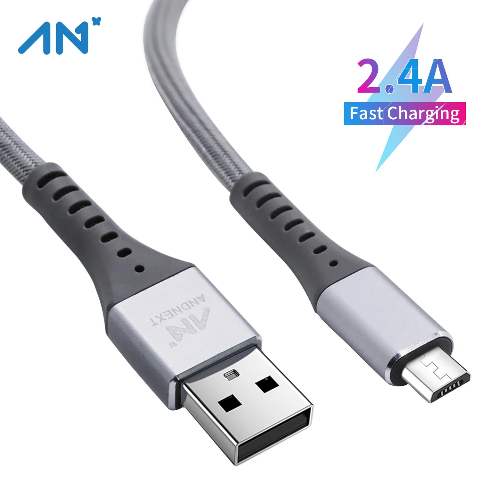 AN + 2.4A быстрой зарядки USB кабель для передачи данных iPhone 11 XR X XS макс 7 8 Plus iPad