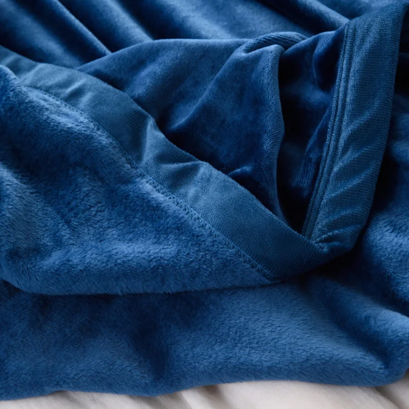 Плюшевое мягкое теплое одеяло из кораллового флиса простыня для дивана 11 цветов