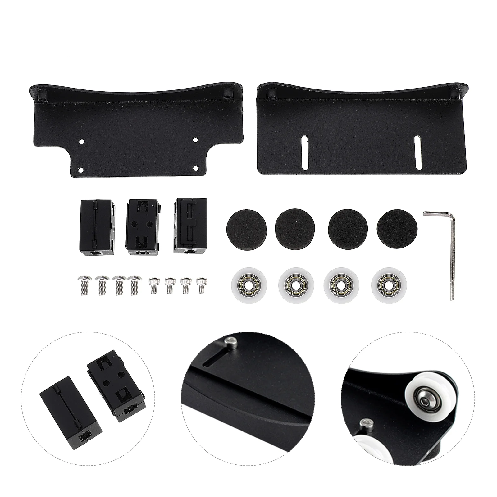 

1 Set Printer Wire Reels Holders Adjustable Support Brackets for Printing