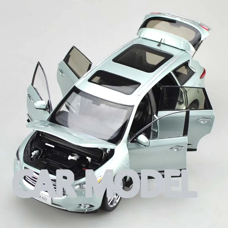 Масштаб 1:18 игрушечные автомобили из сплава INFINITI QX60 детские оригинальные