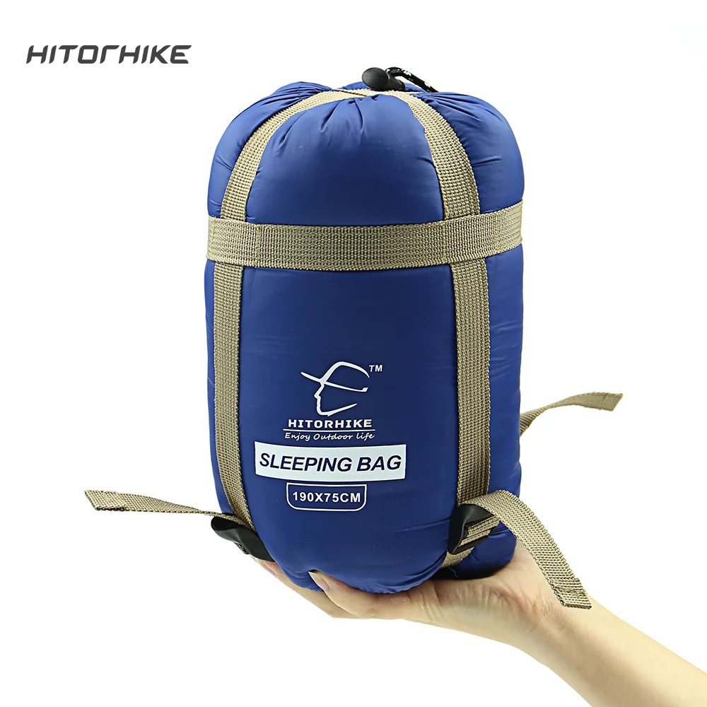 

Outdoor Envelope Sleeping Bag Mini Ultralight Multifunction Travel Bag Hiking Camping Sleeping Bags Nylon 190 * 75cm lazy bag