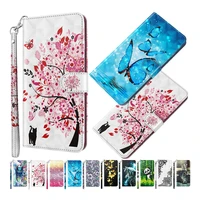 flip leather phone case for xiaomi 10 ultra redmi 9 power 9a 9c 9t k30s 6 6a 7 7a 8 8a book style painted cover fundas capa etui